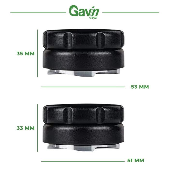 Distributor Kopi Plastik ABS Stainless - Coffee Distributor Portafilter Barista Tools - Meratakan