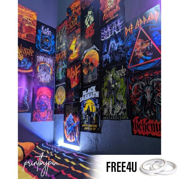 PART 2 - Poster Band Metal Rock Aesthetic - Dekorasi Dinding Kamar