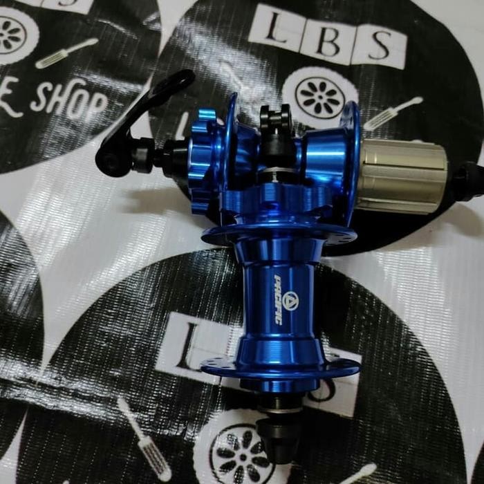HUB FREEHUB PACIFIC B409 32H JANGKRIK BIRU l HUB BEARING PACIFIC 32H