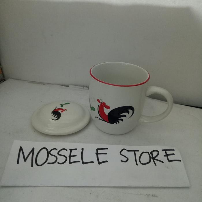 MUG AYAM / CANGKIR MOTIF AYAM JAGO