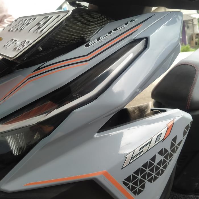 Striping Transparan Vario 125/150 Led Old