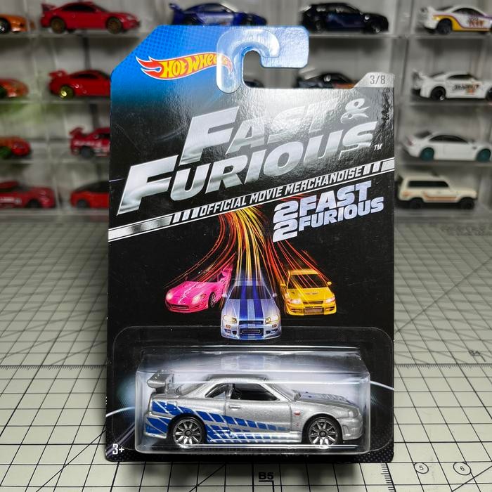Hot Wheels Skyline R34 Fast Furious OMM MEGA RARE
