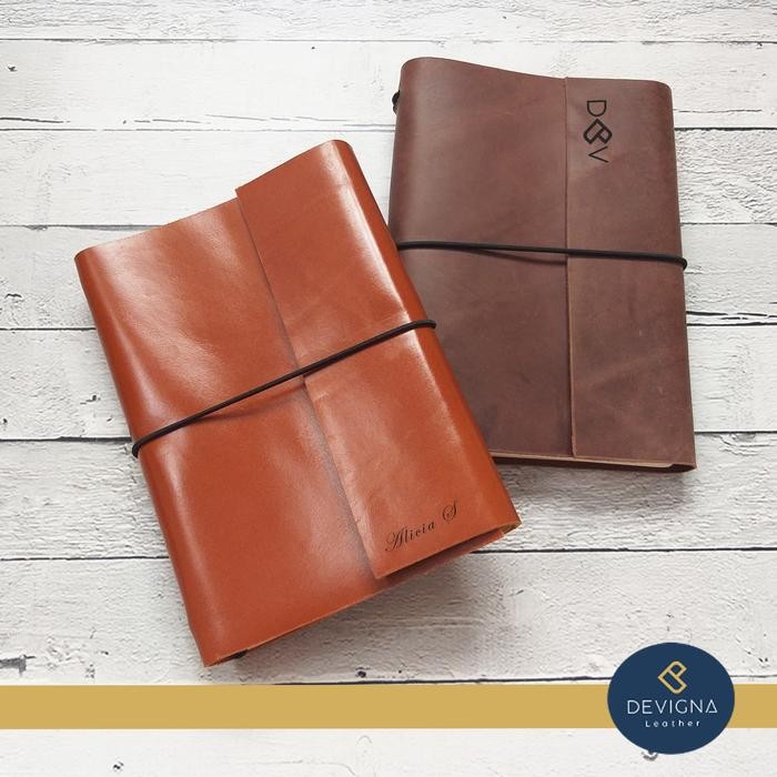 TERLARIS! AGENDA NOTEBOOK BULLET JOURNAL KULIT ASLI A5 A6 FREE GRAFIR + 3 BUKU