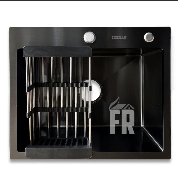 kitchen sink ichsan 5243 black