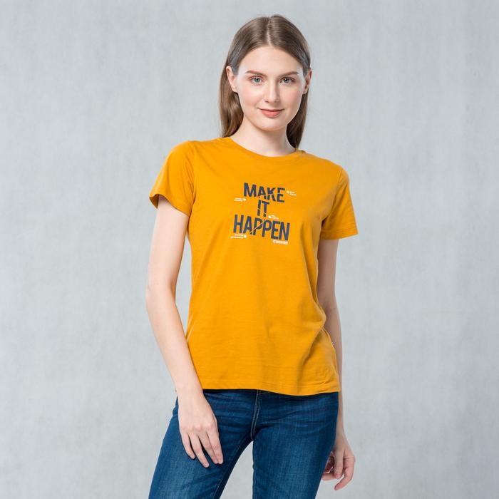 JUAL C2 Rognes Yellow T-Shirt Wanita