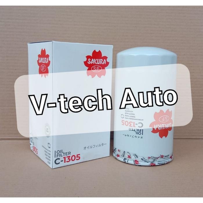 Jual Oil Filter Oli Sakai 4032-64005-0 4032640050 C-1305 C1305 Sakura Kode 062