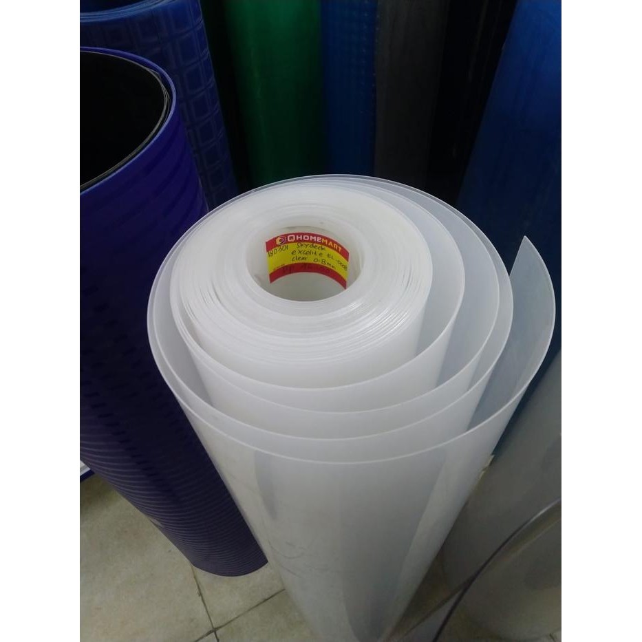 TERBARU Excellite Plastik Penutup Pagar SKYDECK EL 10008 Clear 0.8 mm