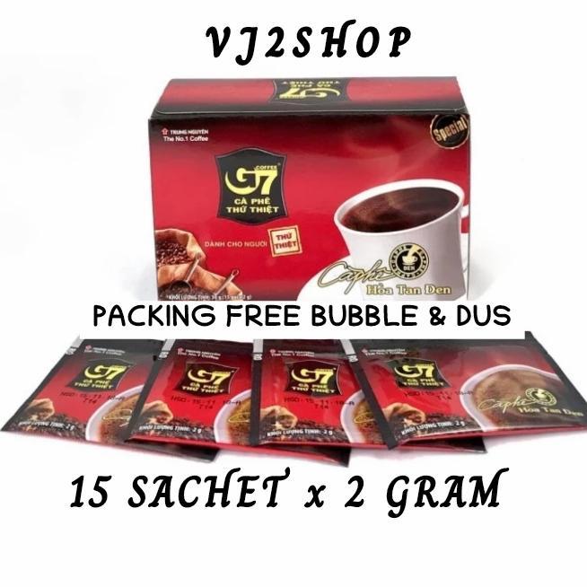 G7 Coffee Vietnam Trung NguYen Black Coffee Instan Kopi Hitam Vietnam
