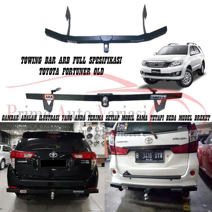 Towing Bar Arb Besi Bumper Belakang Towing Bar - Fortuner Lama/Old