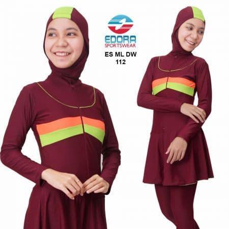 Baru Baju Renang Muslimah Dewasa Es-Ml-Dw-108