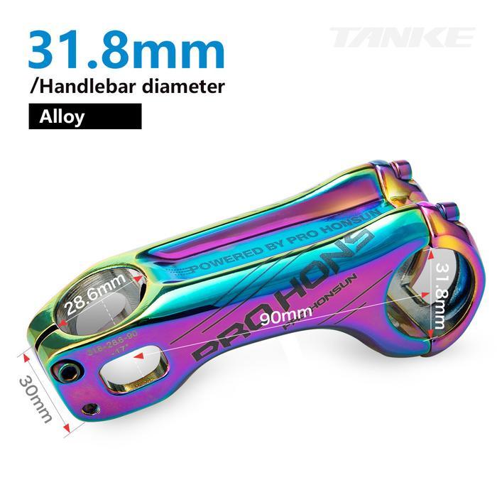 Stem Honsun Pro 70 Mm 7 Cm 17 Degree 31.8 Mm Alloy Cnc 7075 Mtb Xc Am Rb Road Balap Not Funn Kore