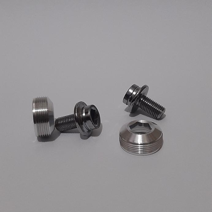 Crank Bolt Set Crank Cap Set Cone Style Terlaris