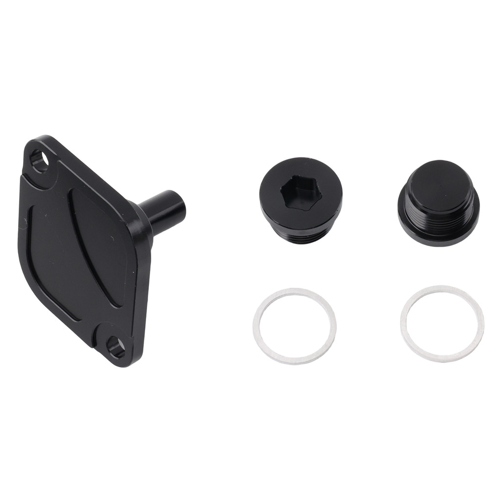 OIL THERMOSTAT HOUSING BILLET ALUMINUM UPGRADE PLATE N54 N55 S55 FOR BMW F80 M3 E84 X1