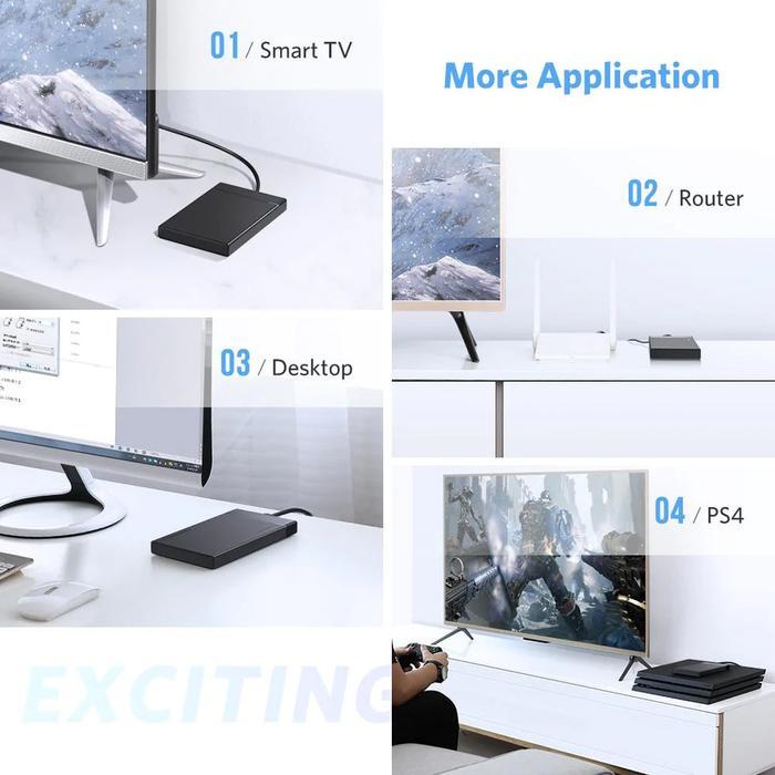 Enclosure UGREEN 30847 USB 3.0 Kabel