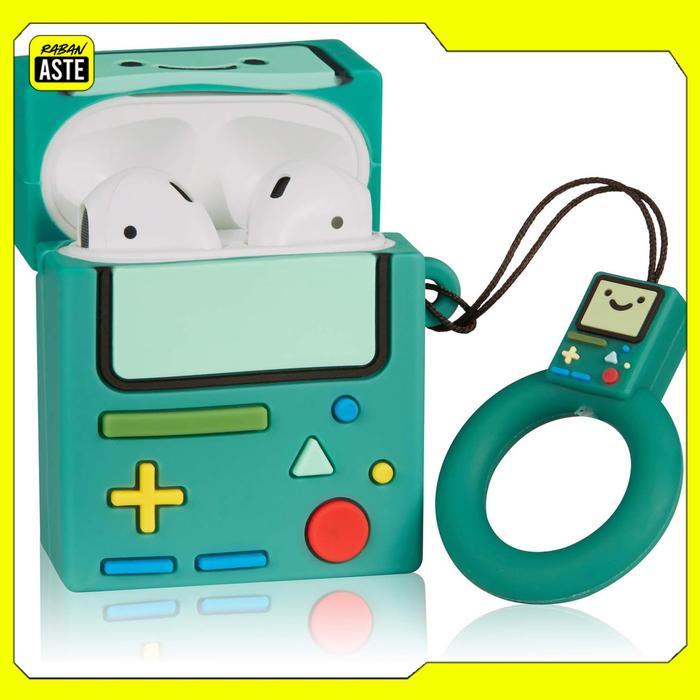 Case AirPods BMO Time Adventure Air pods Gen 1/ 2 /3 / Pro / Pro 2 Cover Earphone - Silicon softcase