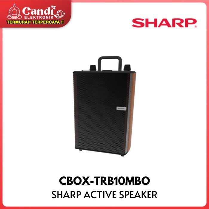 SHARP Active Speaker Big Woofer 10 Inch CBOX-TRB10MBO - BIG WOOFER 10 INCH