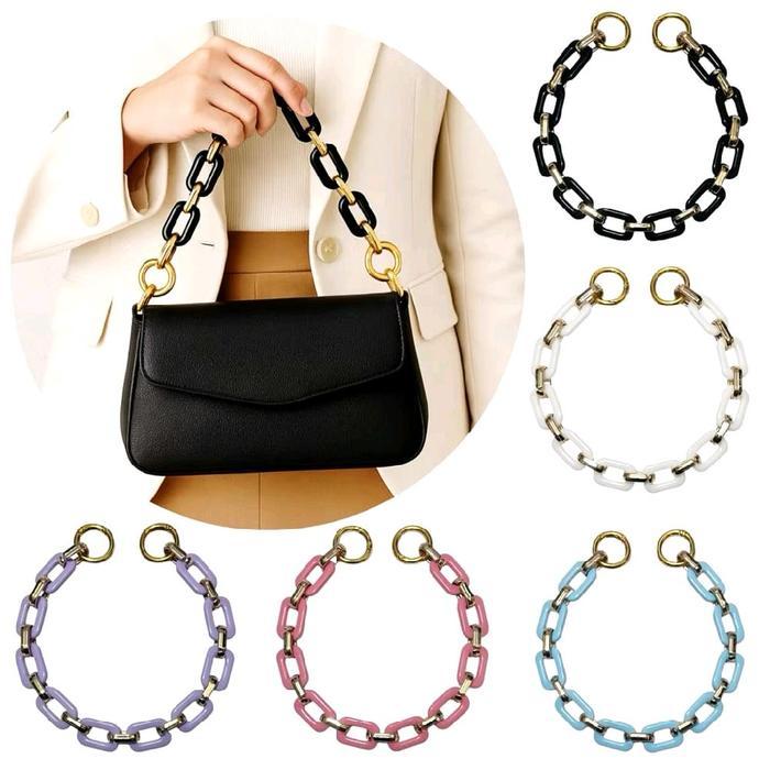 Zavine Bag Chain Rantai Tas Besar BagCharm Bag Chain Strap Hiasan Tas Tali Handbag ChainBag Jinjing
