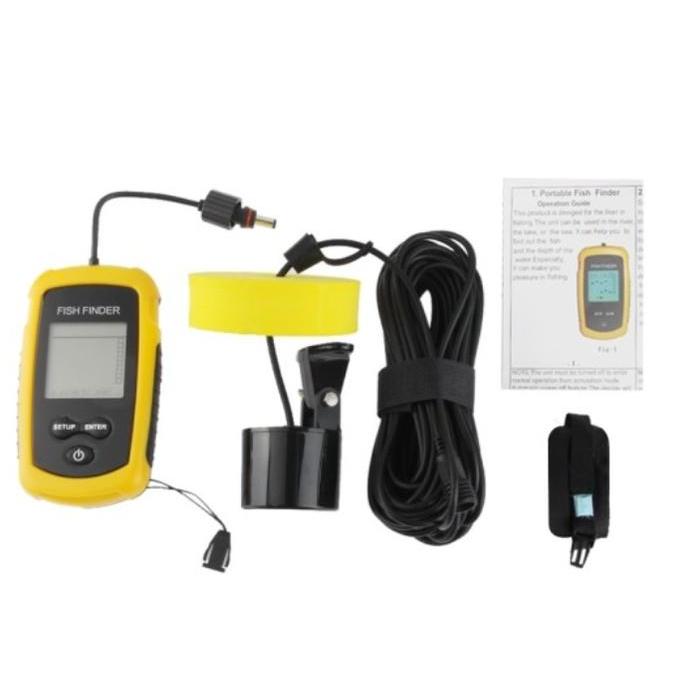 Portable Fish Finder 2.0 Inch Alat Deteksi Sonar Ikan Fishfinder