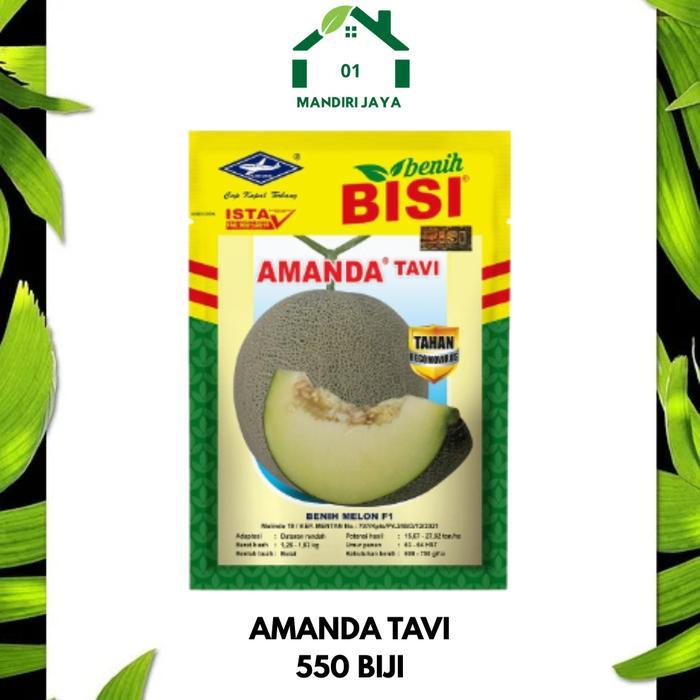 Terlaris Benih Melon Amanda Tavi F1 Tahan Asli Pabrik Cap Kapal Terbang Tahan Virus Gemini