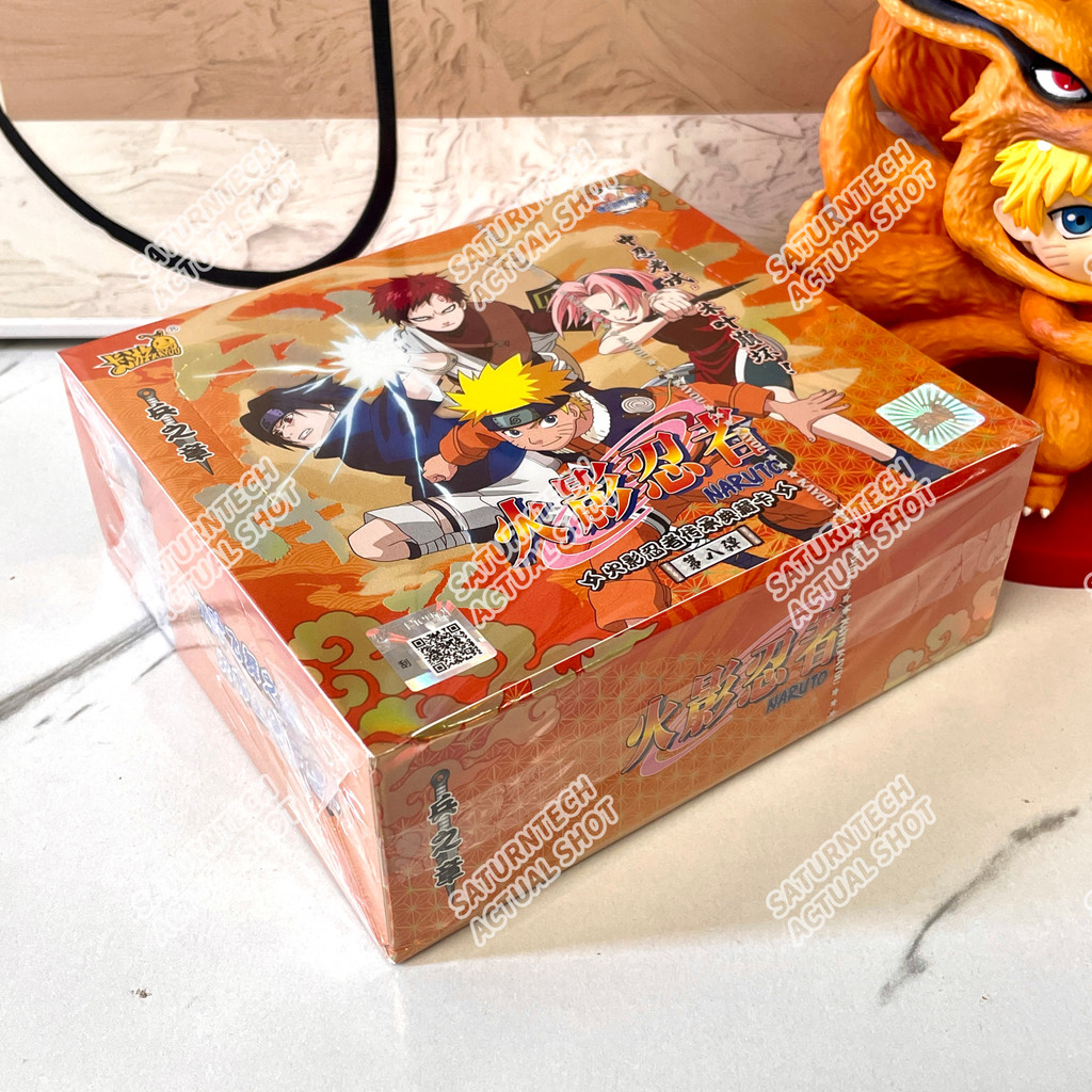 Official Genuine KAYOU Naruto Complete Collection Trading Cards with Rare SE BP CR NR Cards Booster