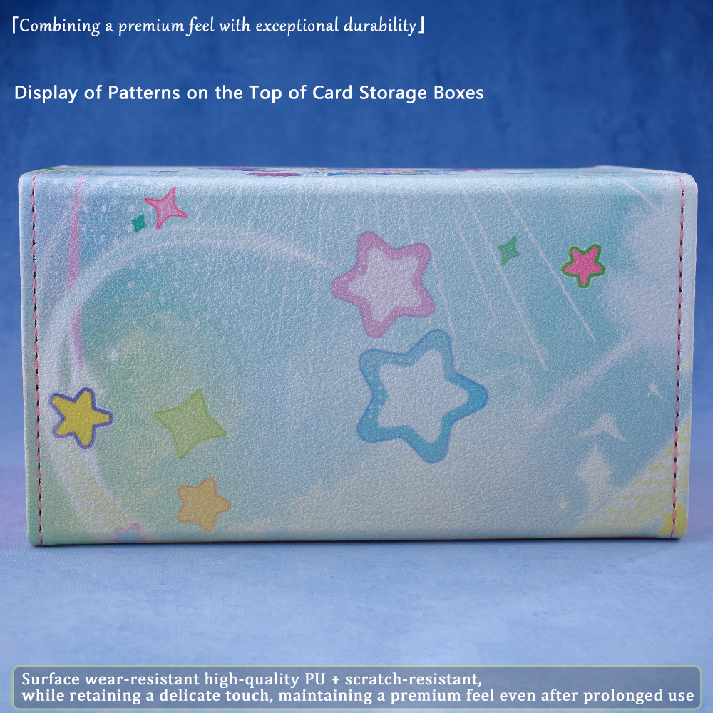Gacha Dark Magician Girl Deck Box Dicewinder for YGO,Fits 100 Double-Sleeved Cards,Dice Tray Card