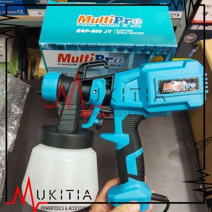 SPRAYGUN ELEKTRIK MULTIPRO ESP800 NOZZLE KUNINGAN MULTIPRO SPRAY GUN