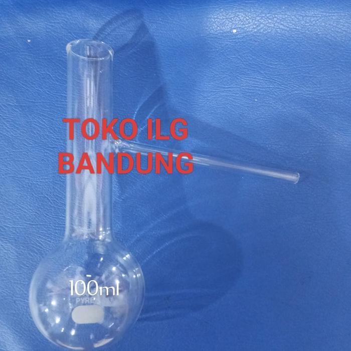 labu destilasi/labu distilaing 100ml pyrex