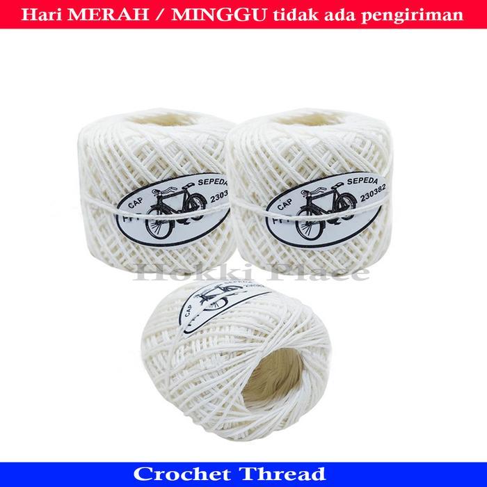 Benang kasur Chochet thread Benang bangunan putih Tali tukang bangunan