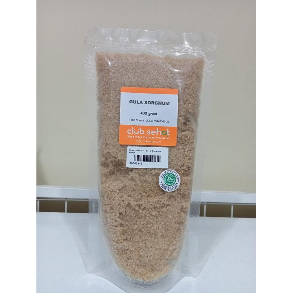

Mamiseler45 - Gula Sorghum Club Sehat 400G - Bahan Makanan Sehat, Alternatif Gula