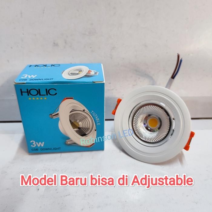 Pilihan- Holic 3 Watt Mata Cob Mini Downlight Lampu Spotlight Led 3Watt 3W
