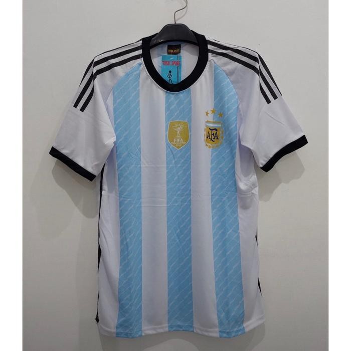 Baju bola argentina World cup grade lokal 2022