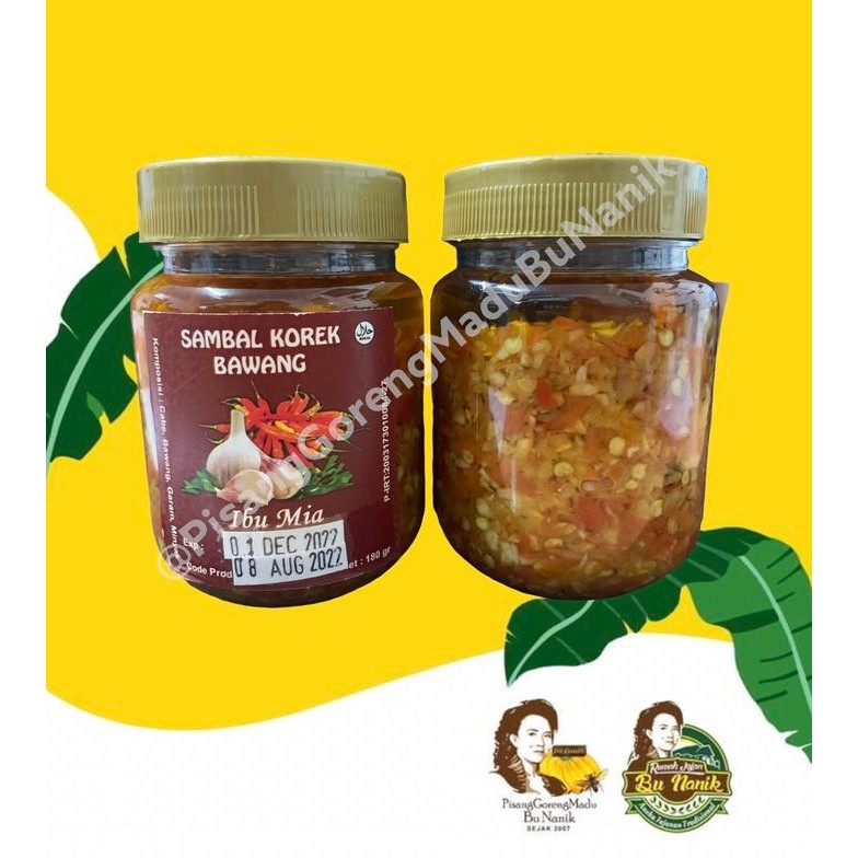 

Stok Baru Sambal Korek Bawang Bu Mia