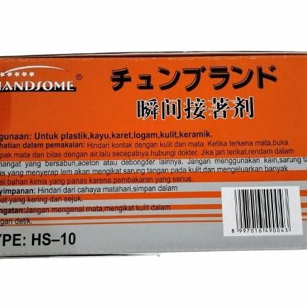 

1 BOX ISI 50 PCS LEM CAIR / LEM SUPER / LEM TETES MERK HANDSOME