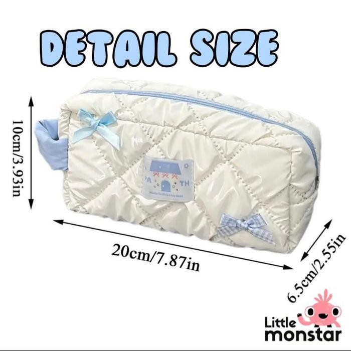 

Pouch Korea Lucu Kotak Pensil Korea Lucu Pouch Korea Pita Tempat Pensil Coquette Stationery Sekolah