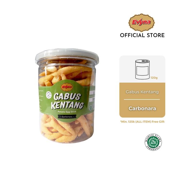 

Evyna Potato Egg Stick Carbonara Telur Gabus Kentang 120GR