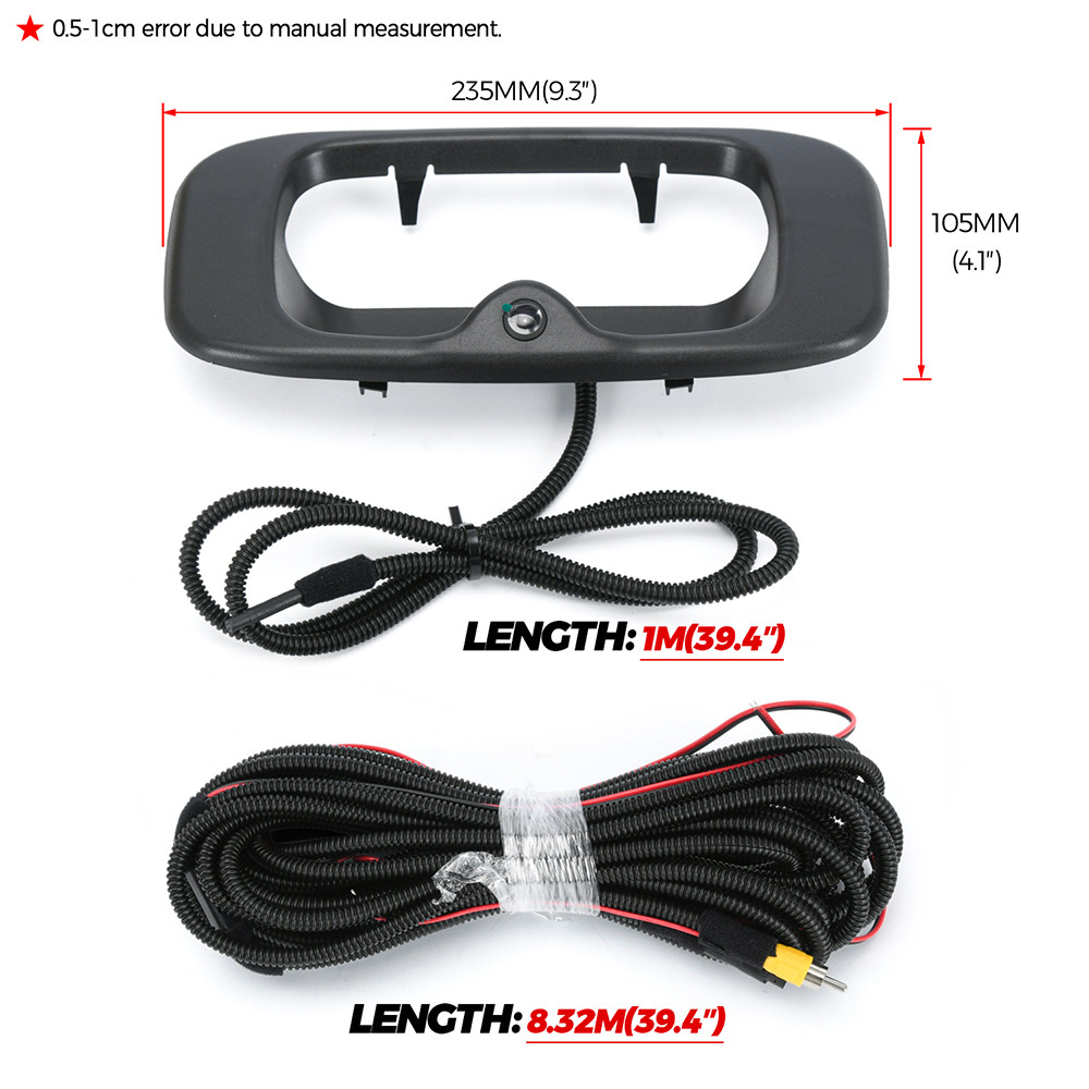 Tailgate Handle Rear View W/ Backup Camera 15228539 15046512 For 99-07 Chevy Silverado/Gmc Sierra