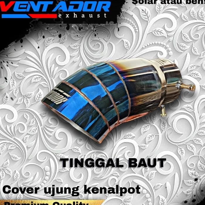 Muffler Tail pipe Diesel Variasi ujung kenalpot mobil Innova, fortuner