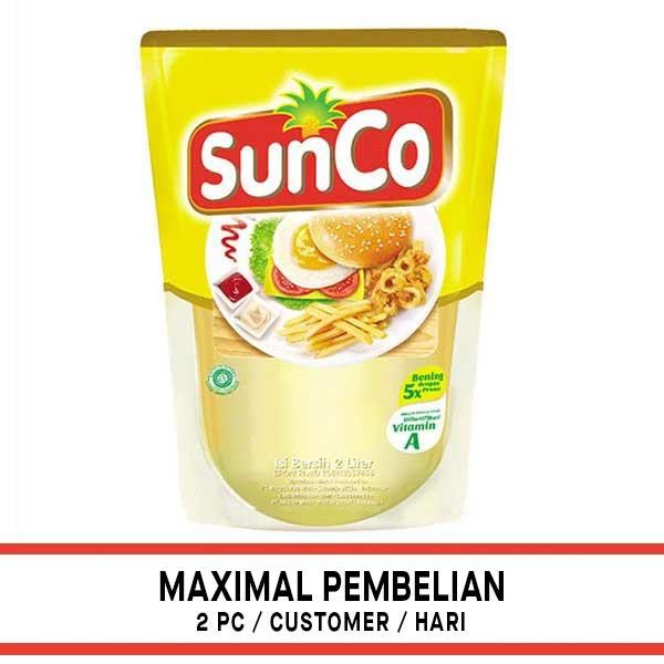 

Pilihan- Sunco Cooking Oil Refill 2 Liter Minyak Goreng - Hypermart