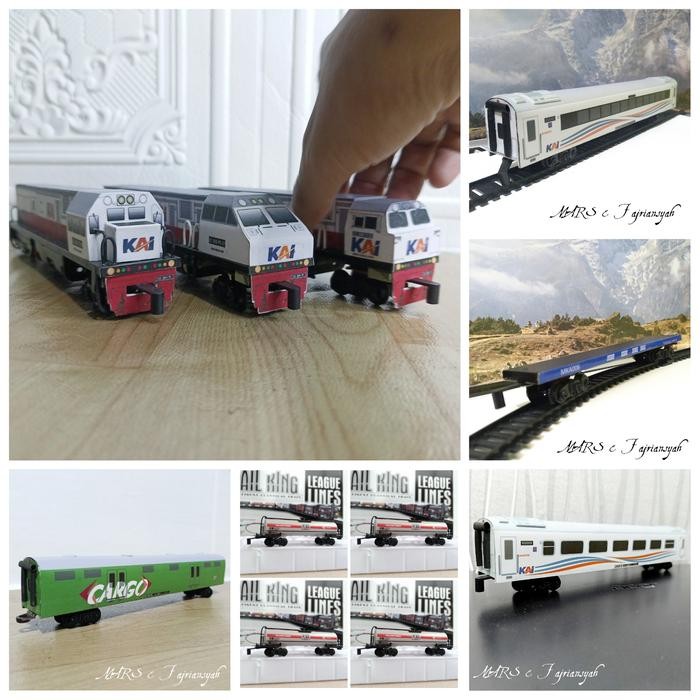 Cc206 Lokomotif Cc 206 Miniatur Mainan Kereta Api Indonesia Terbatas