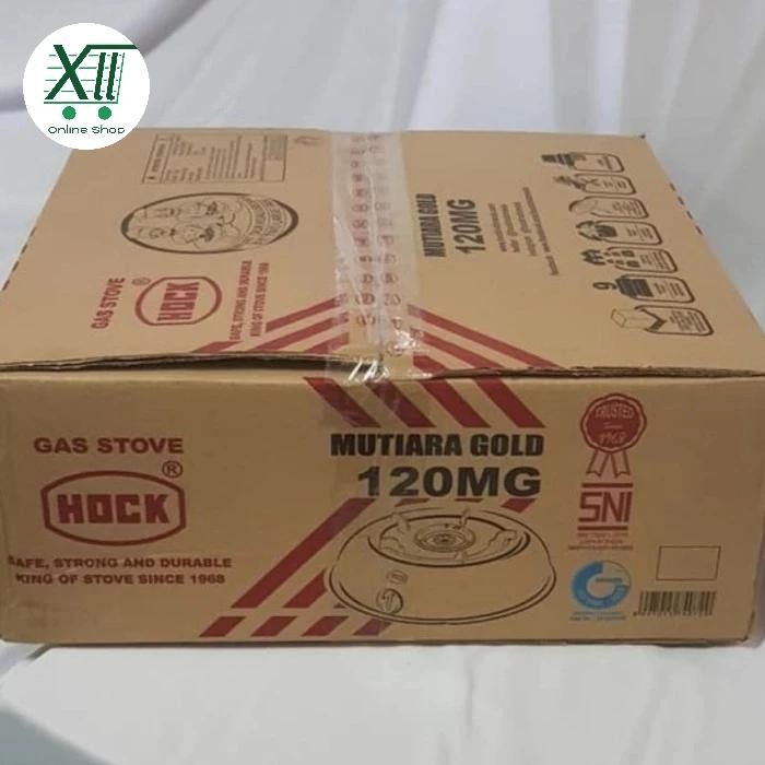 Hock 120Mg Kompor Gas Bundar Stainless 1 Tungku