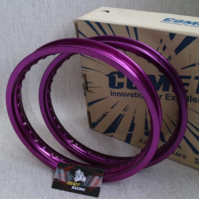 Velg Comet W Shape Ring 17 X 140 / 160 Warna Ungu Purple