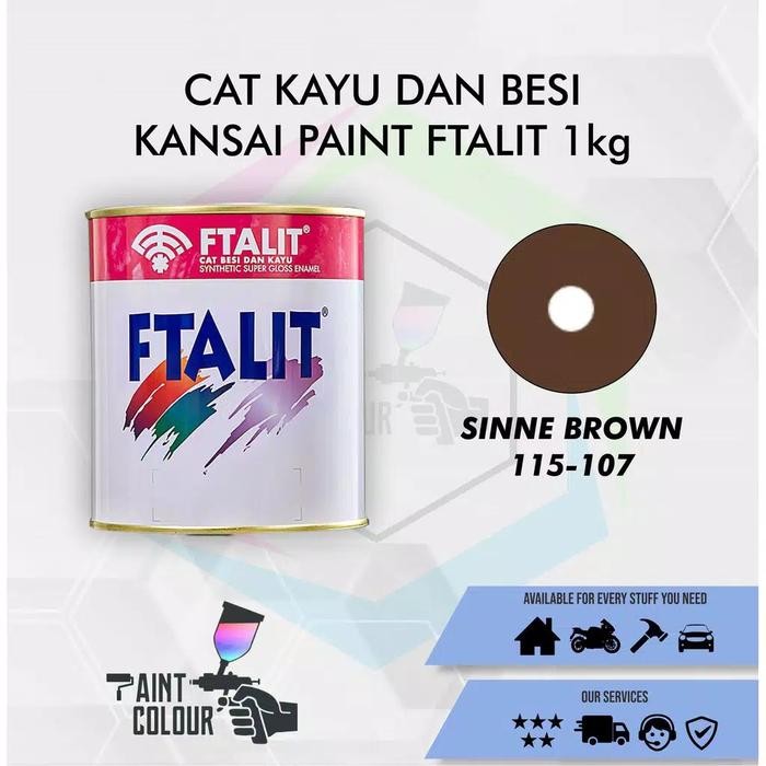 Bisa Grab Ftalit 107 Sienna Brown