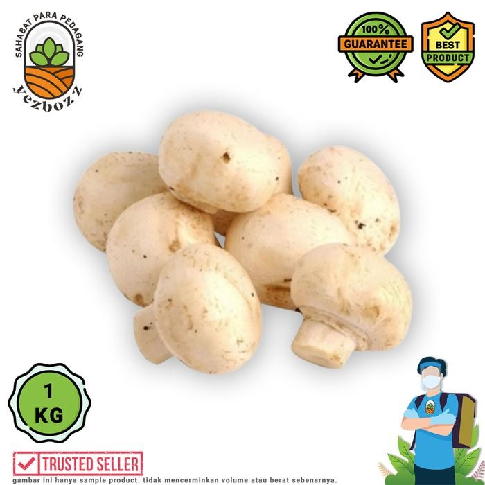 

Pilihan- Jamur Kancing / Mushroom Champignon 1000 Gram (1 Kg)