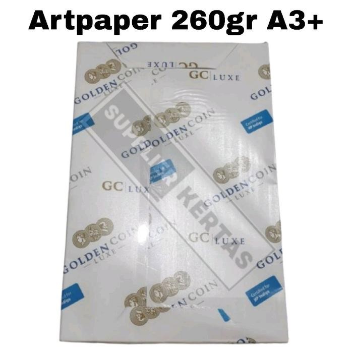 

Kertas Digital Printing 260gsm ART PAPER A3+ (325x485 mm) 1 pack isi 250 lembar