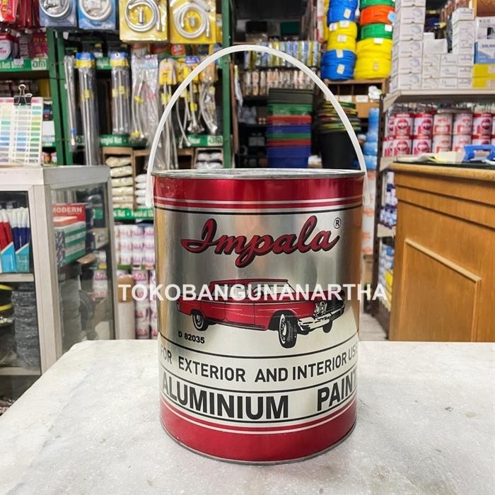 3,75 Liter Impala Cat Besi / Cat Silver / Cat Aluminium - Galon