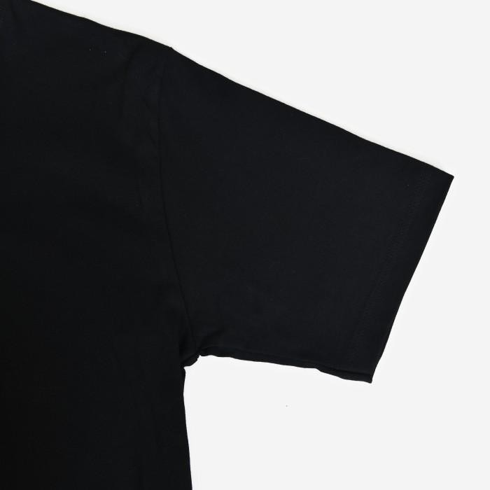 Kaos Polos " HITAM " Cotton Combed 24s