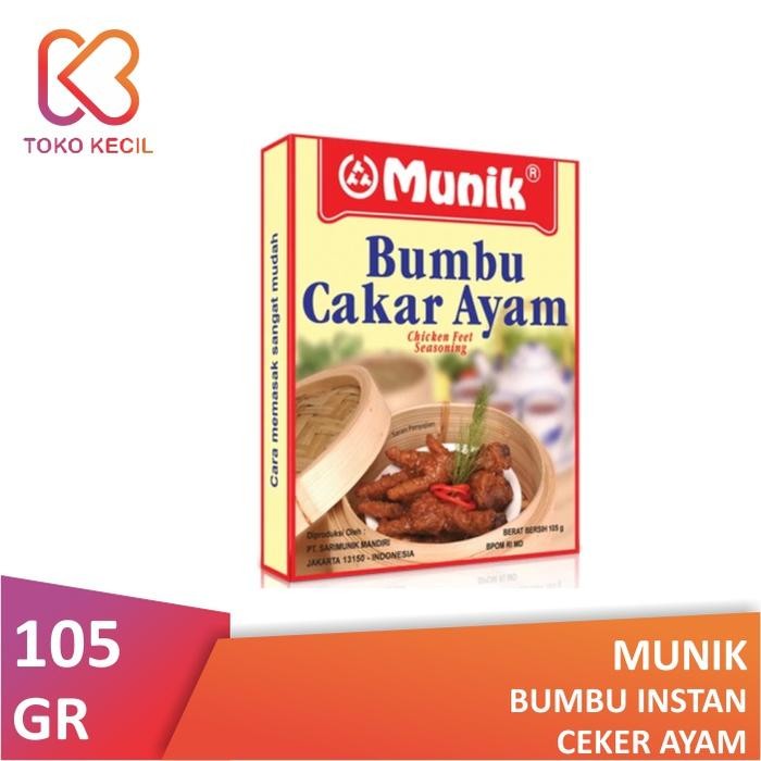 

Stok Baru Munik Bumbu Ceker Ayam 105gr