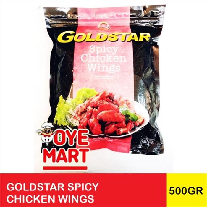 

Pilihan- Goldstar Spicy Chicken Wings 500Gr / Sayap Ayam Berbumbu