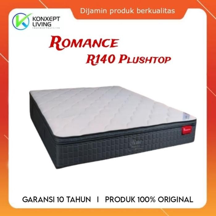 Romance - Springbed R140 Plush Top - Mattress Only Ukuran 120X200