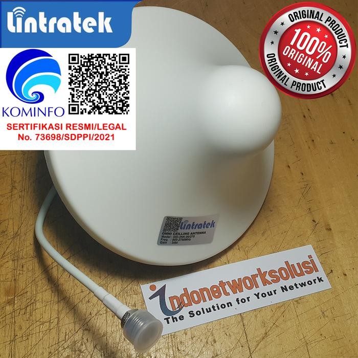 Pilihan- Antena Omni Jamur Ceilling Indoor U/ Repeater 2G 3G 4G Lintratek Ori